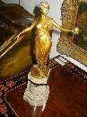 Gilt Bronze Sculpture by Hans Keck, Berlin, Circa 1915