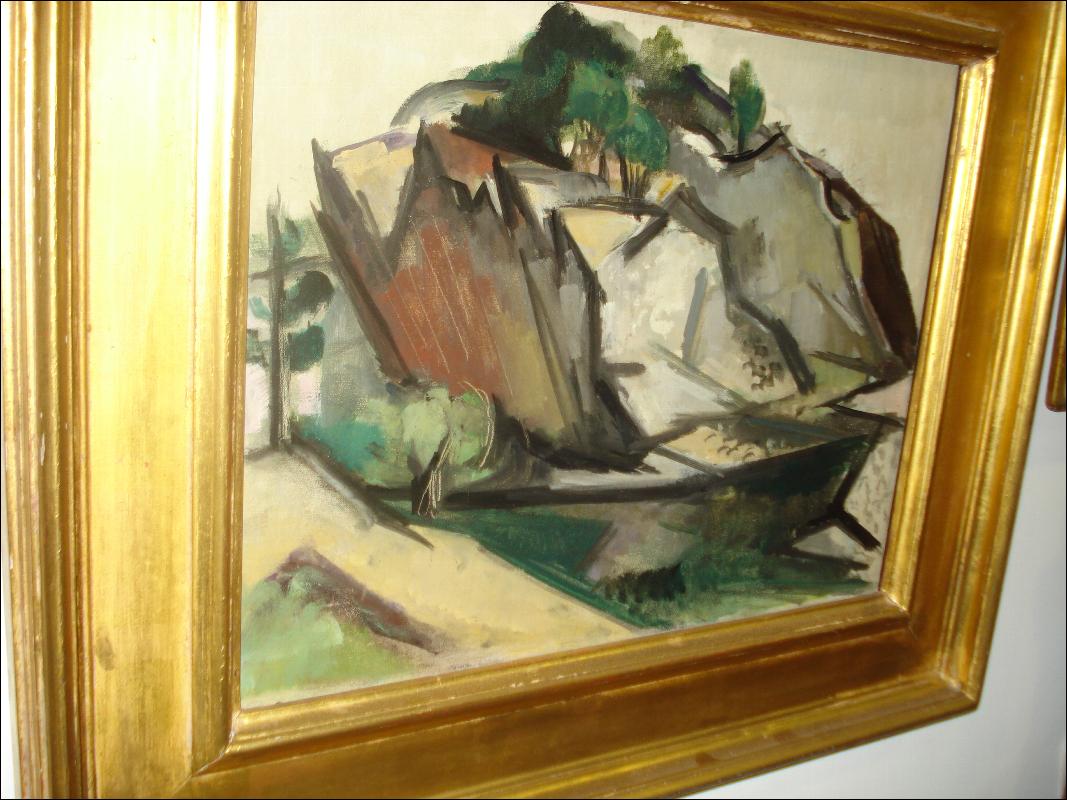 Oil On Board By Manfred Schwartz,