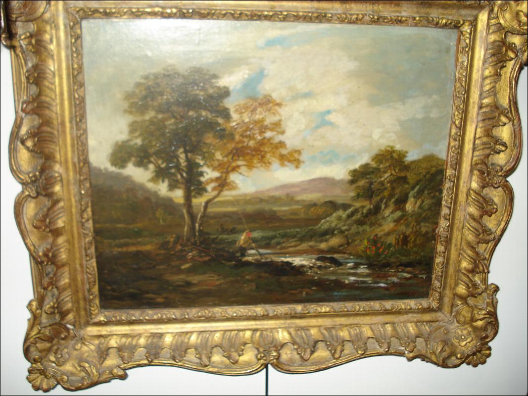 Nineteenth Century Oil On Canvas By Hermann August Philips,