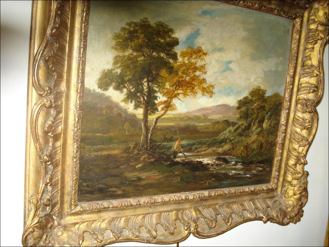 Nineteenth Century Oil On Canvas By Hermann August Philips,