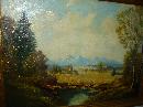 Oil On Board, Unsigned, att. Ernst Huber, Austrian,