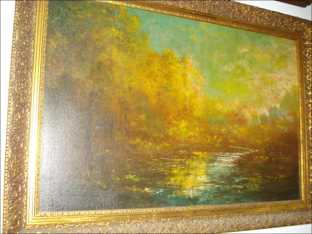Signed Oil On Board, Nineteenth Century To First Quarter Twentieth Century,