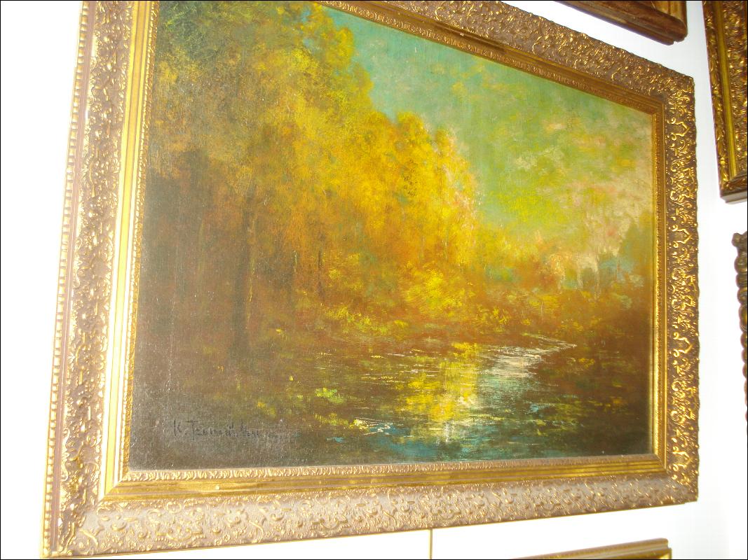 Signed Oil On Board, Nineteenth Century To First Quarter Twentieth Century,