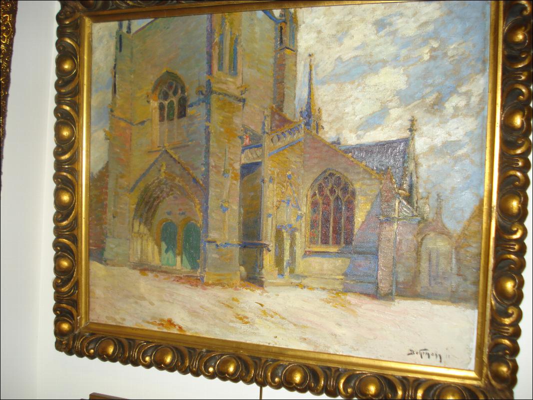 Oil on Canvas, Early Twentieth Century, Signed Behrmann, Adolph Behrmann, Russian),