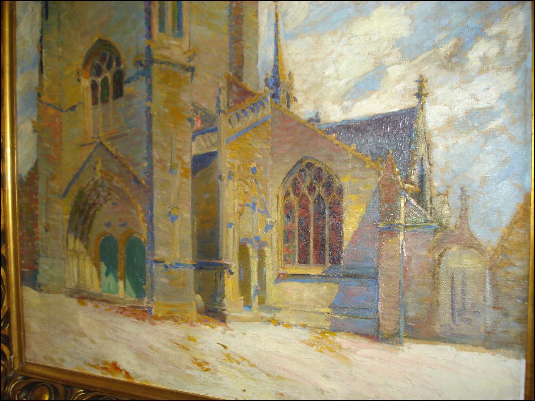 Oil on Canvas, Early Twentieth Century, Signed Behrmann, Adolph Behrmann, Russian),