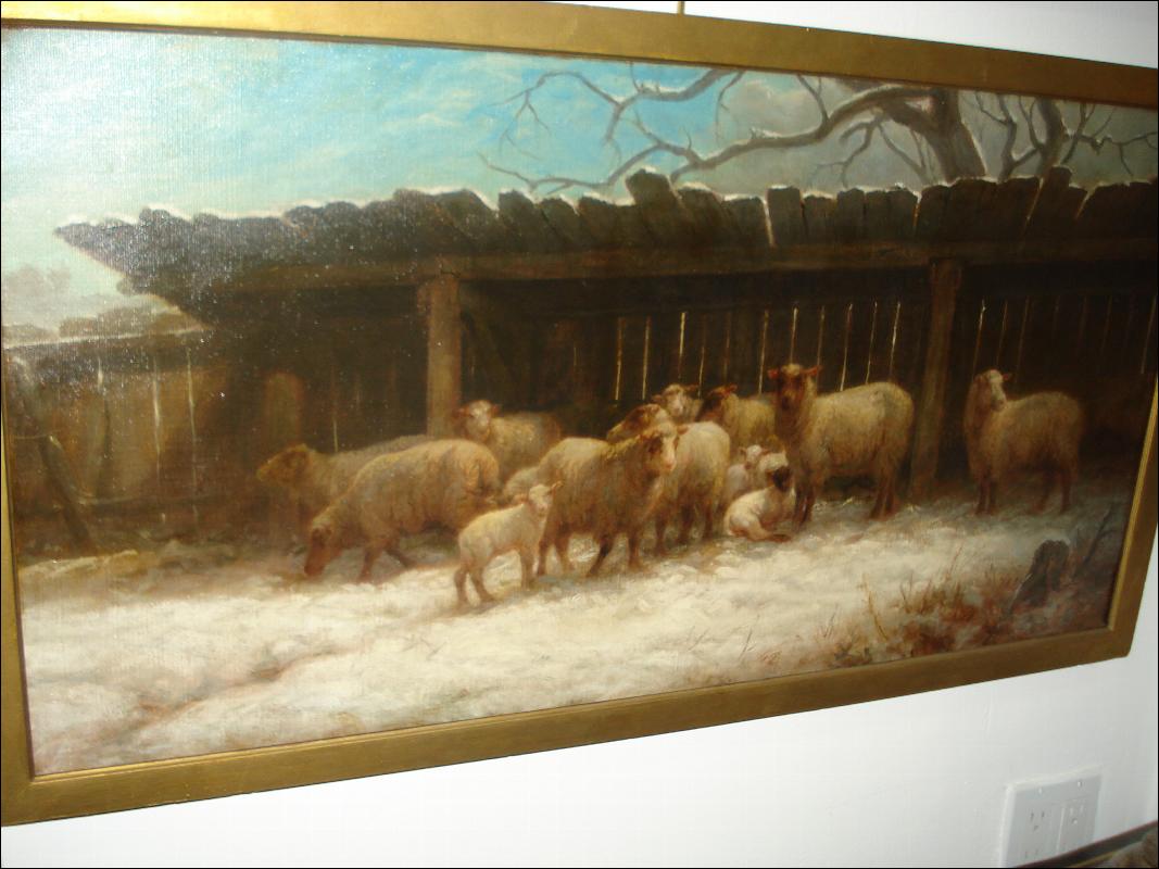 Oil On Canvas, Nineteenth Century, Unsigned,