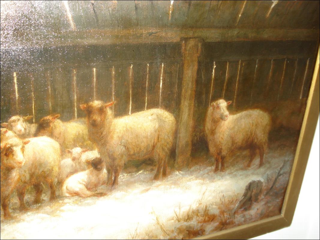 Oil On Canvas, Nineteenth Century, Unsigned,