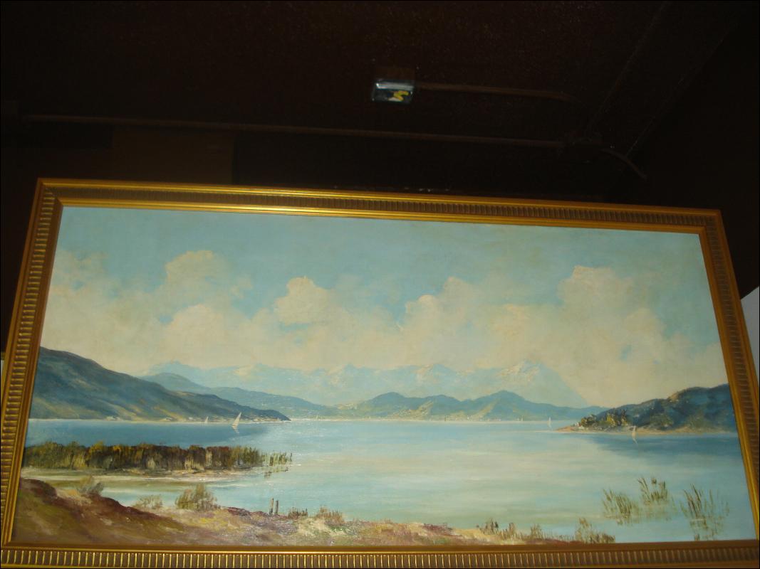 Large Oil On Board signed Huber (Ernst Huber, Austrian, 1895-1960),