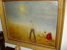 Oil On Board, by Aewila Williams, Welsh, Impressionistic