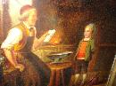 Eighteenth Century Or Earlier Oil On Canvas, Unsigned,