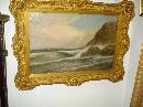 Oil on Canvas Signed Orson Bell, Eoropean, Nineteenth Century