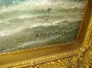 Oil on Canvas Signed Orson Bell, Eoropean, Nineteenth Century
