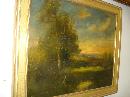 Oil Painting On Canvas Attributed To George Inness, American, Nineteenth Century,
