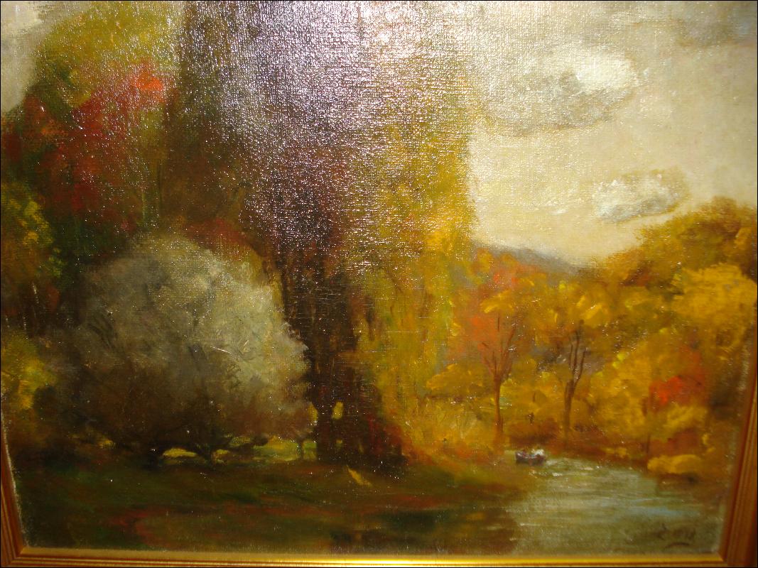 Early Twentieth Century Oil On Canvas, Signed,