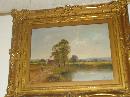 Nineteenth Century Oil On Canvas Signed A. Perrin (Alfred Feyen Perrin), British,