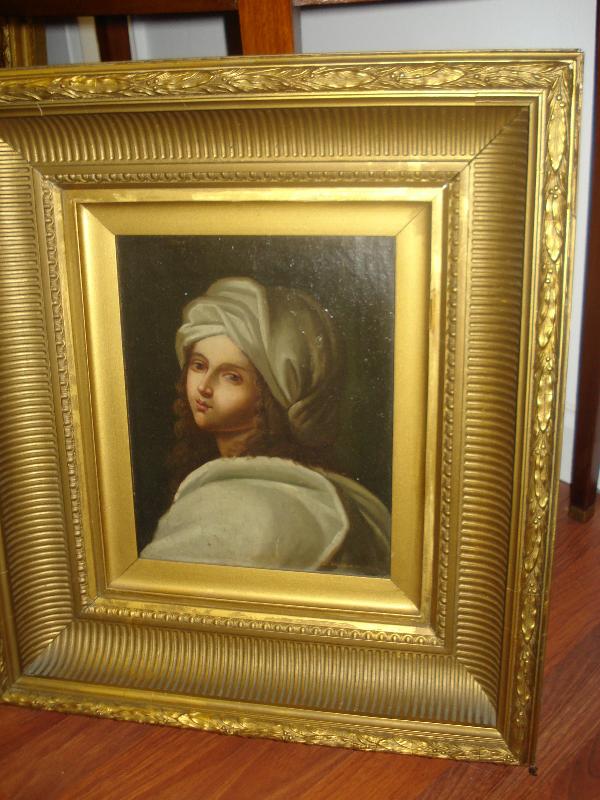 Nineteenth Century Oil On Canvas, Unsigned,