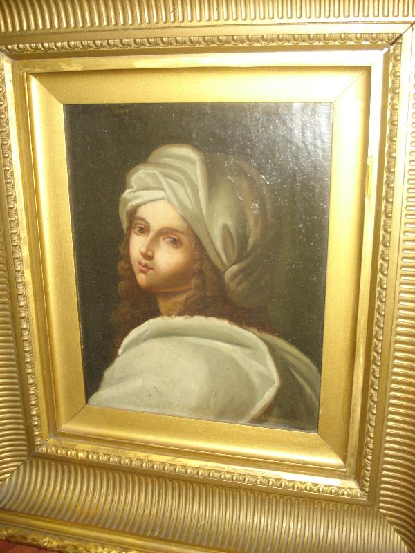 Nineteenth Century Oil On Canvas, Unsigned,