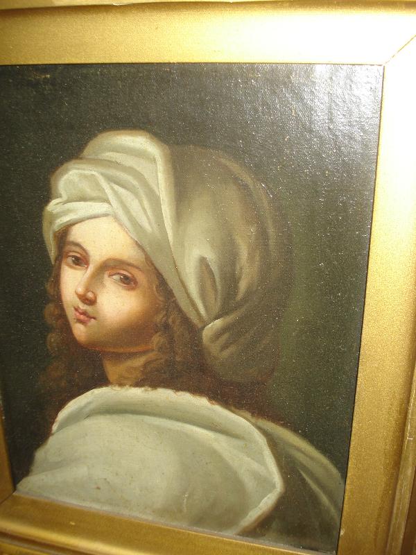 Nineteenth Century Oil On Canvas, Unsigned,