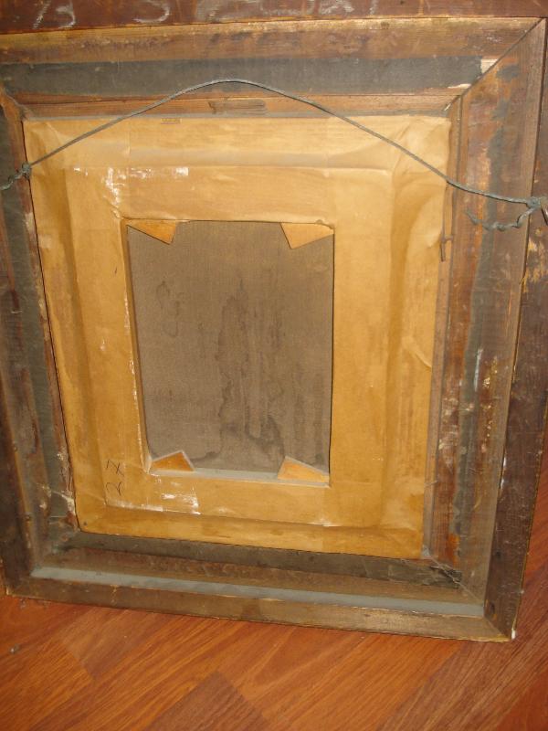 Nineteenth Century Oil On Canvas, Unsigned,