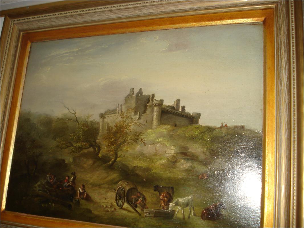 Late Seventeenth Century Oil On Board, Unsigned,