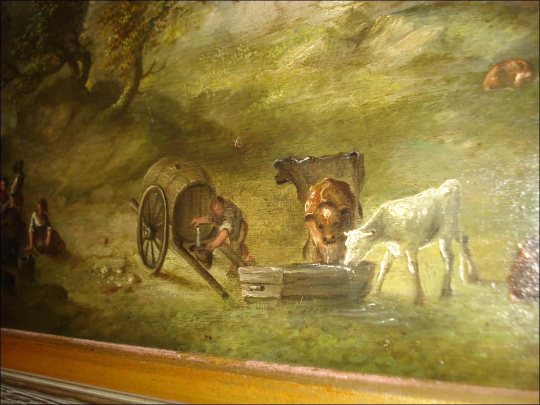 Late Seventeenth Century Oil On Board, Unsigned,