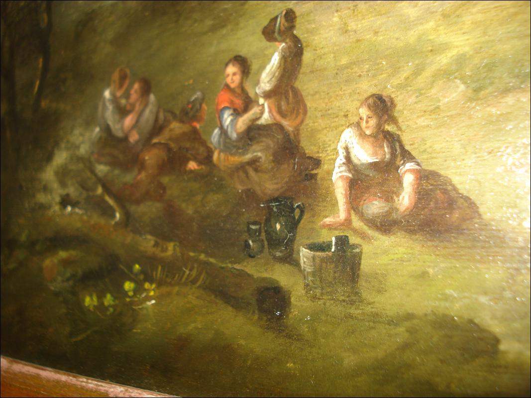 Late Seventeenth Century Oil On Board, Unsigned,