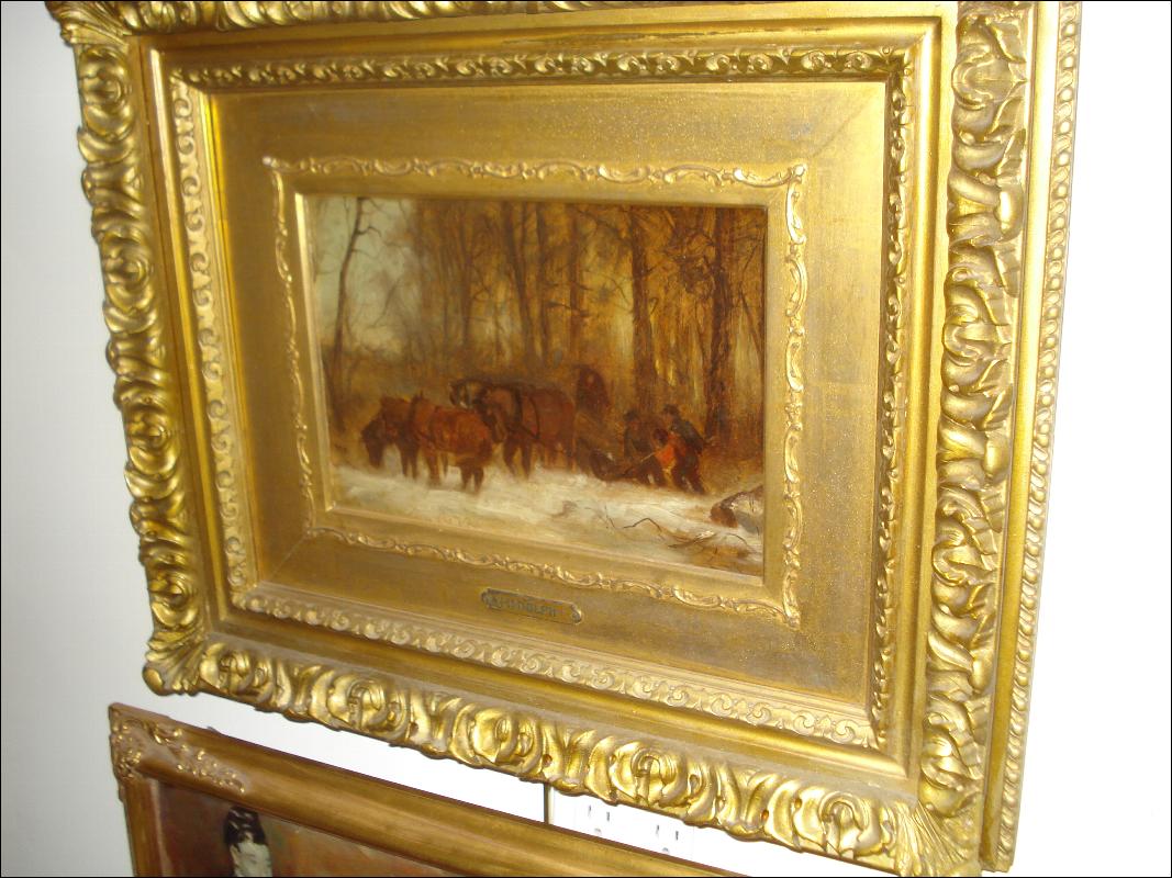 Nineteenth Century Oil On Canvas By John Henry Dolph, American,
