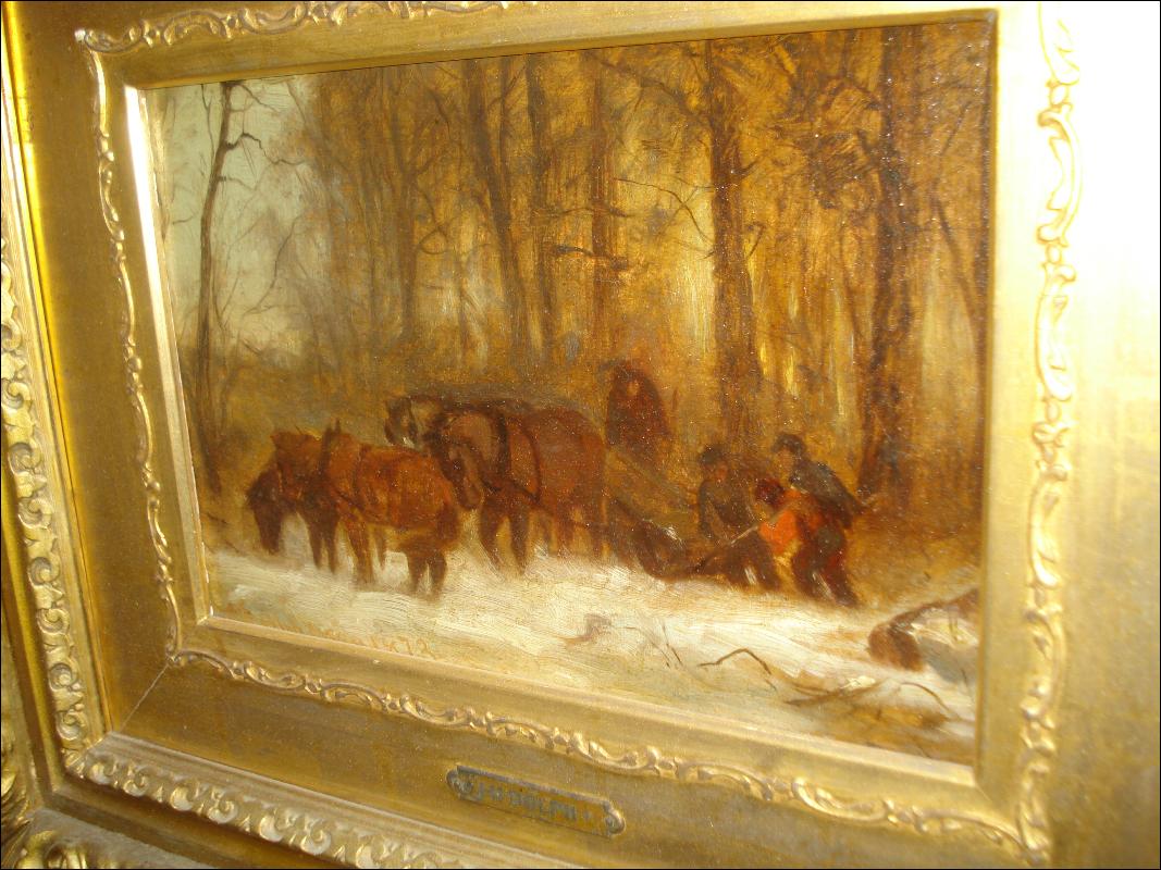 Nineteenth Century Oil On Canvas By John Henry Dolph, American,