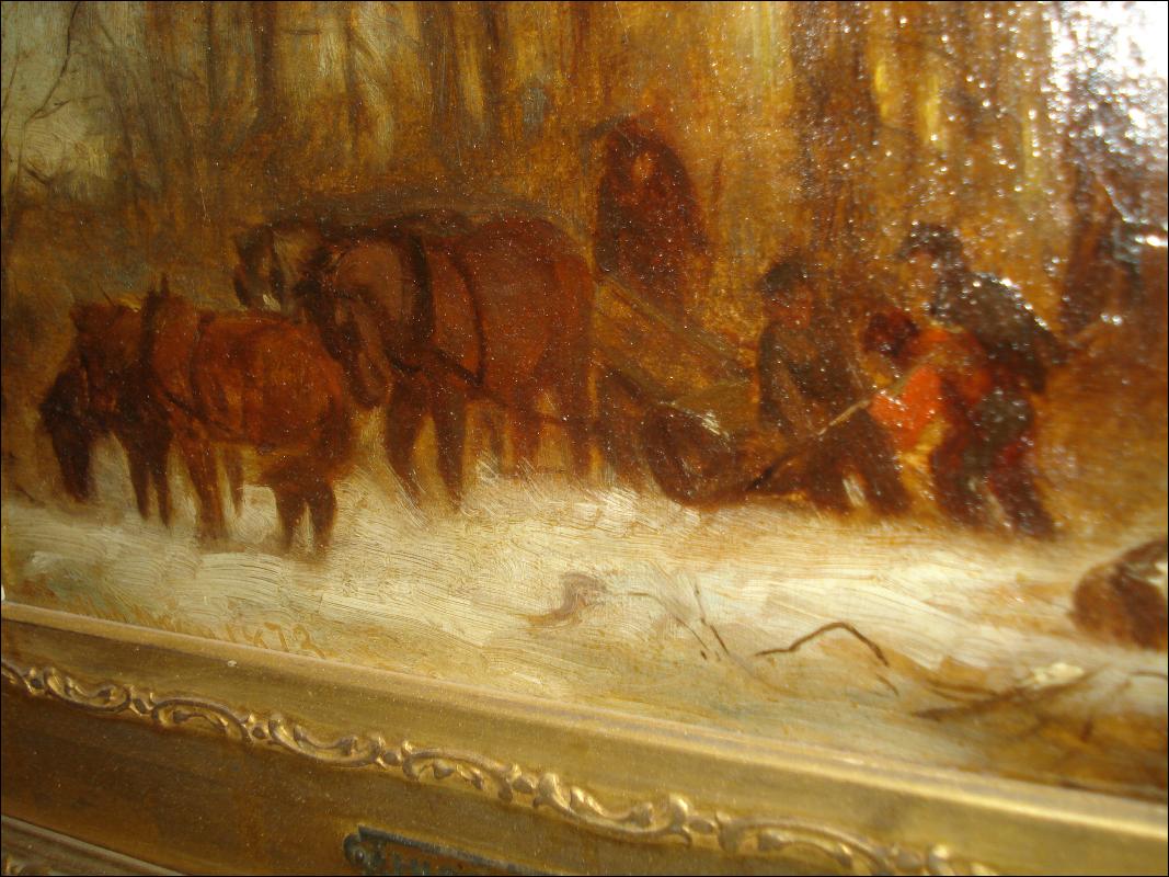 Nineteenth Century Oil On Canvas By John Henry Dolph, American,