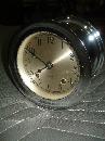 Chelsea Clock Company Nickel Plated Ship's Bell Striking Clock Circa 1940