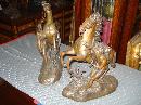 Nineteenth Century French Bronze Marly Horses (Pair)