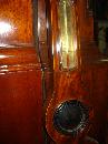 Late Eighteenth To Early Nineteenth Century English Wheel Barometer, Mahogany With Maple Inlay