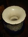 Large Nineteenth Century Highly Figured Japanese Satsuma Vase In Cobalt