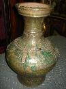 Chinese Han Dynasty Hu In Cucumber Green Glaze