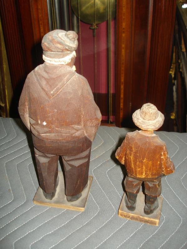 Early Twentieth Century Wood Carvings, Canadian, Folk Art