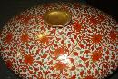 Nineteenth Century Toureen And Matching Platter, Highly Ornate, Hand Painted Floral Design With Gilded Banding, Edging, Handles, Finial