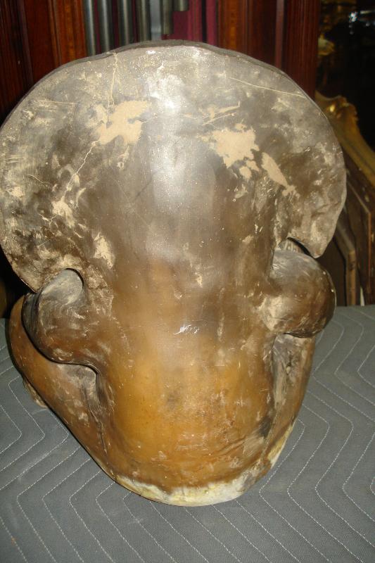 Pre-Columbian Seated God Like Male Figure With Animal Head, Probably Aztec