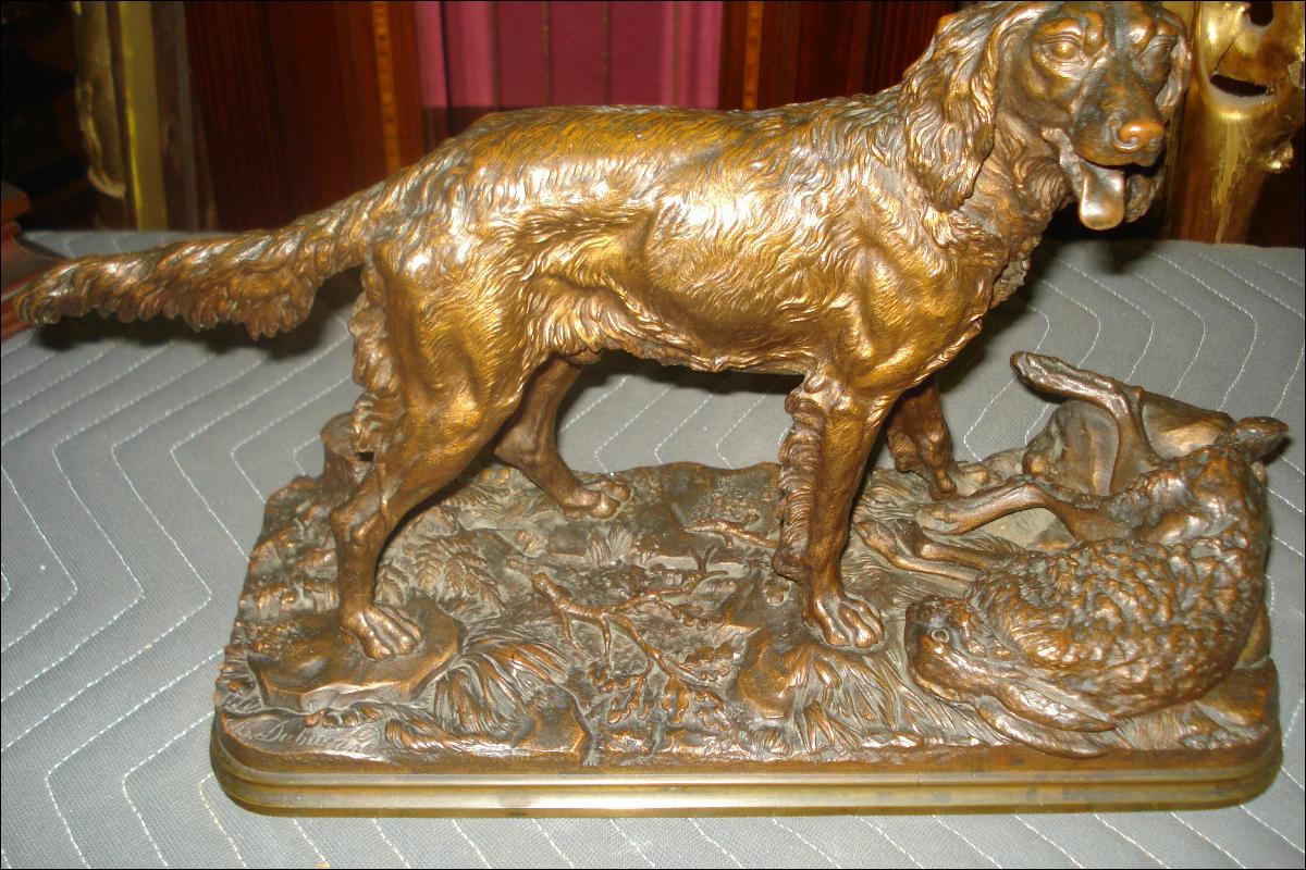 French Bronze, Nineteenth Century by Alfred Dubucand,