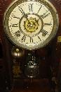 Late Nineteenth Century Waterbury Clock Company, Waterbury, Connecticut, Walnut Shelf Clock,