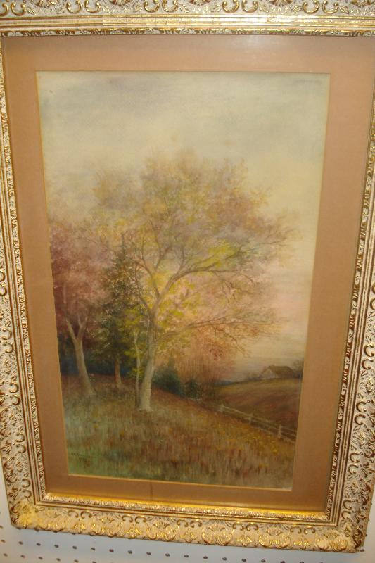 Nineteenth Century Watercolor By Gerard Rutgers Hardenbergh, American,