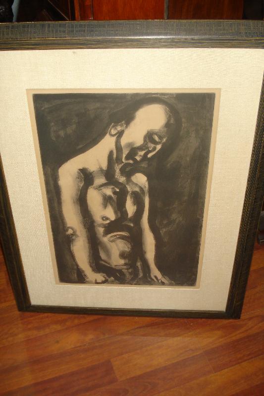 Original Georges Rouault Lithograph, 1922
