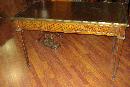Early Nineteenth Century French Napoleonic Bureau Plat (Desk), Inlaid, Bronze Mounts