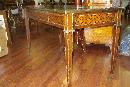 Early Nineteenth Century French Napoleonic Bureau Plat (Desk), Inlaid, Bronze Mounts