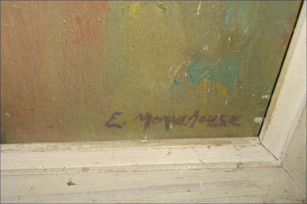 Oil On Canvas By Edith Morehouse (American),