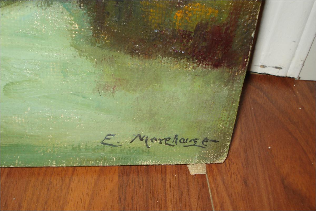 Oil On Canvas By Edith Morehouse (American),