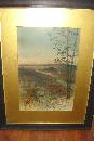 Early Twentieth Century Watercolor Signed W. S. E.,