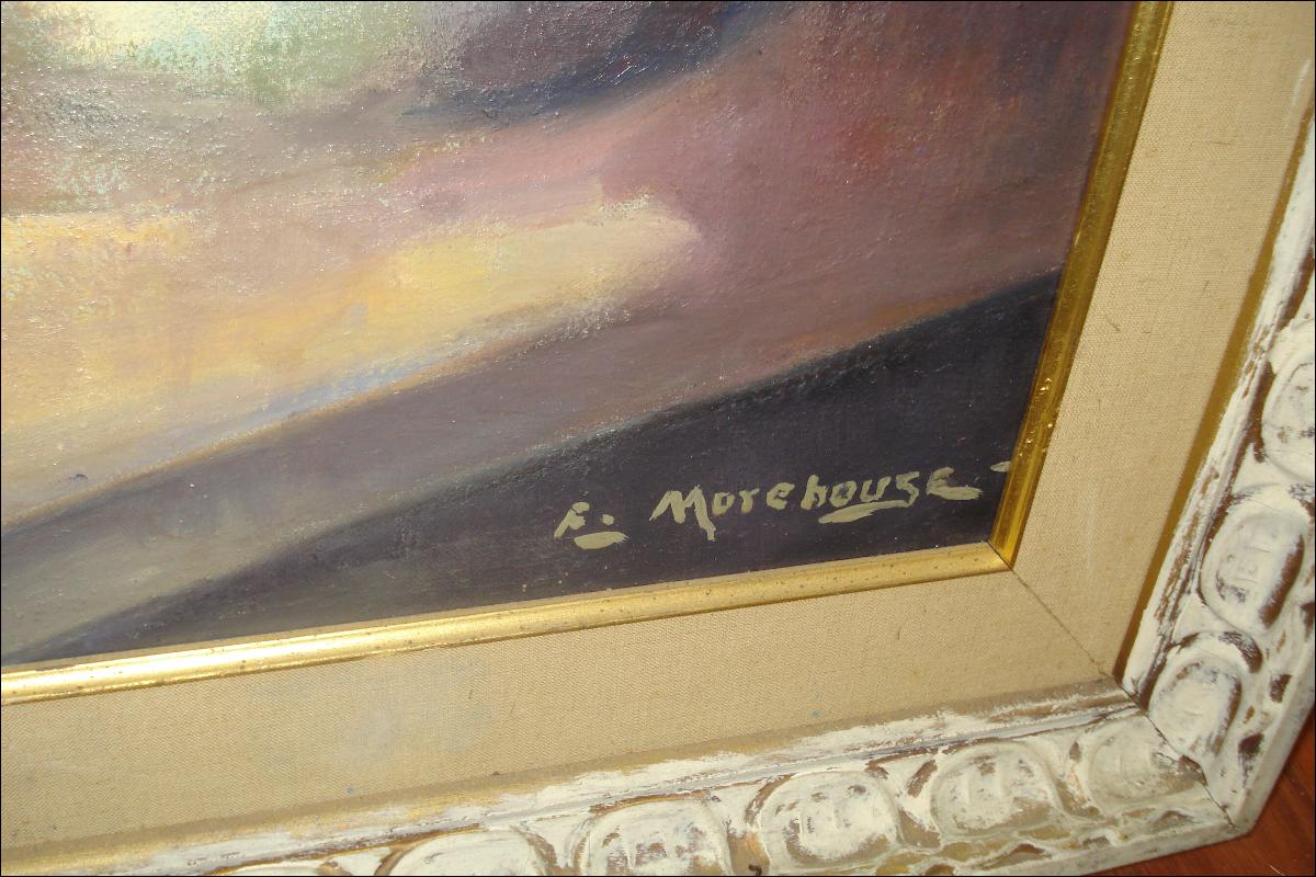 Oil On Board By Edith Morehouse (American),