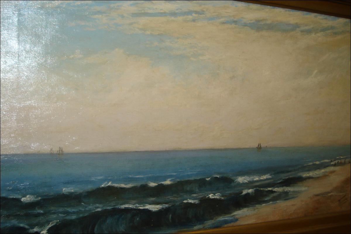 Nineteenth Century English Oil On Canvas By John Thomas Howes,