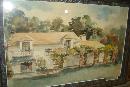Nineteenth Century Watercolor By American Artist Francis Hopkinson Smith