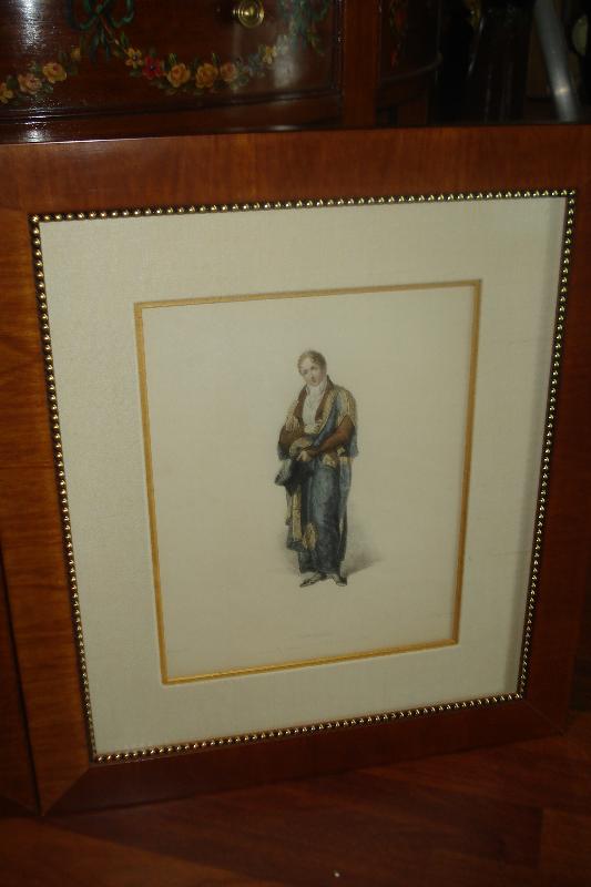 Early Nineteenth Century Engravings, Hand Colored (Pair) By John Samuel Agar, After Thomas Uwins (1782-1857),